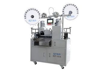 China Flat Wire Crimping Machine Full Automatic Type 0 . 6 - 2 . 5MM Wire OD supplier