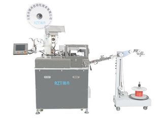 China Full Automatic Soldering Crimping Machine Single Head Type ISO / CE Certificated supplier